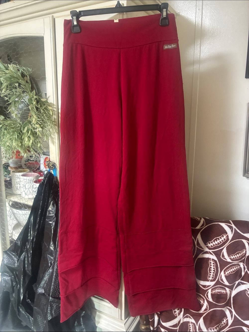 Matilda Jane Red Wide Leg Pull-On Pants